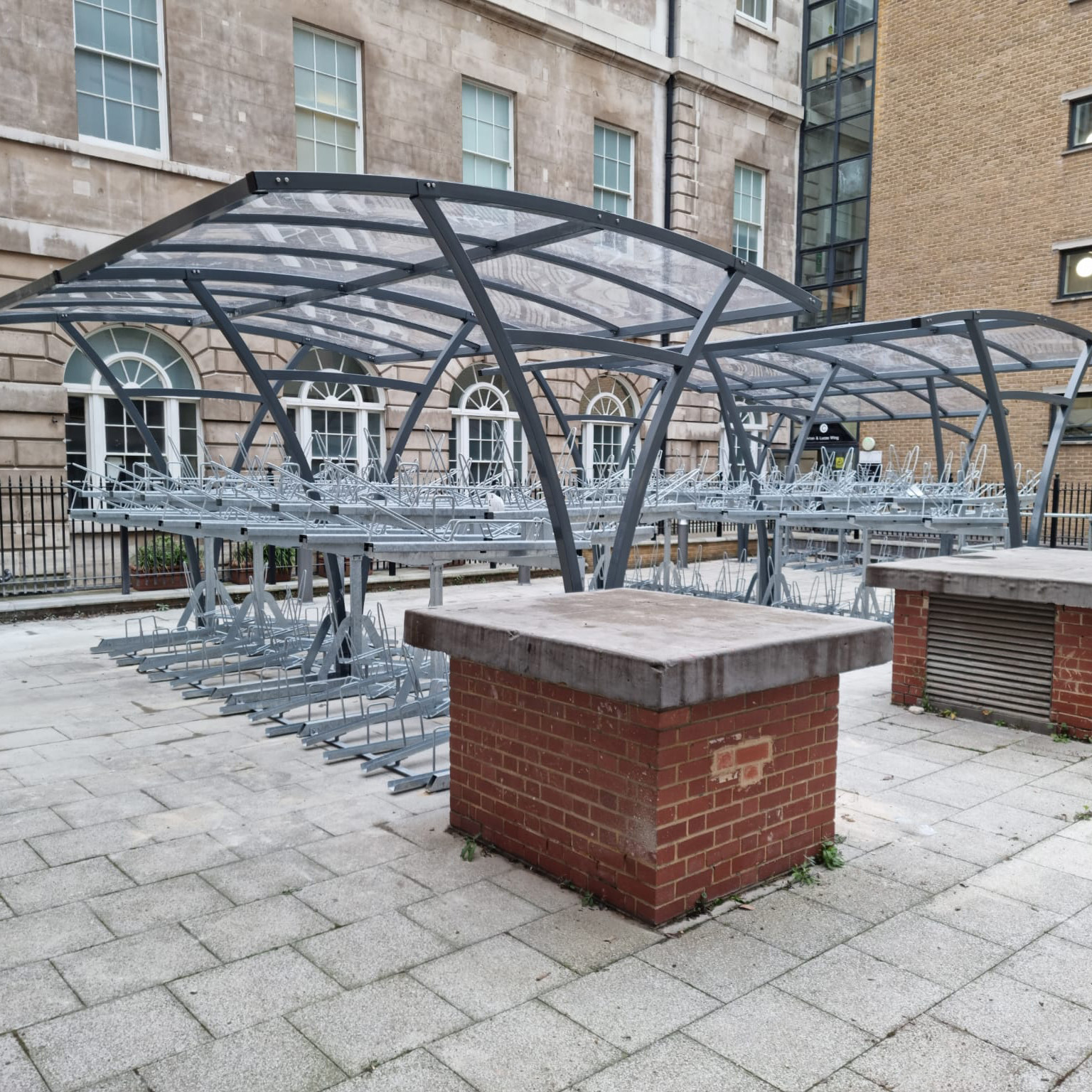St Barts Hospital Cycle Parking 2